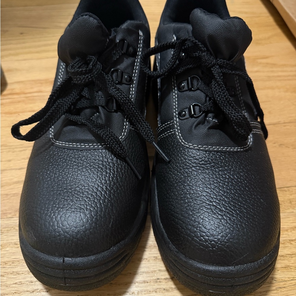 Black Textured Boots